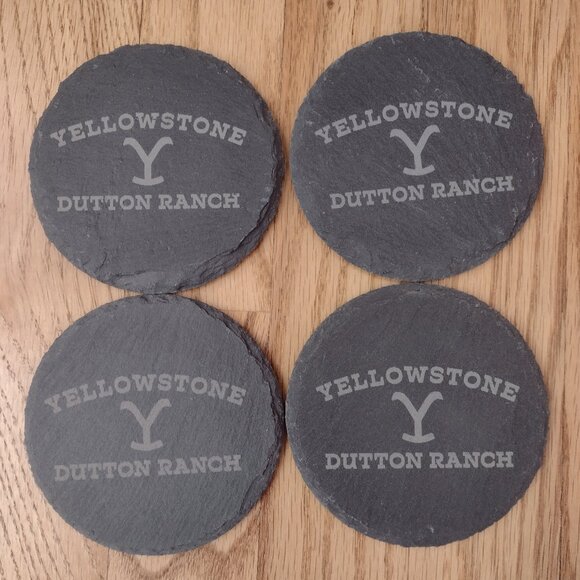 NIB Yellowstone Slate Coasters - Picture 10 of 10